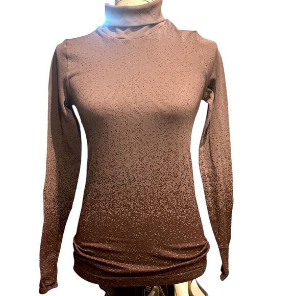 ATHLETA FLURRY SPECKLED OMBRÉ TURTLENECK - Picture 5 of 5